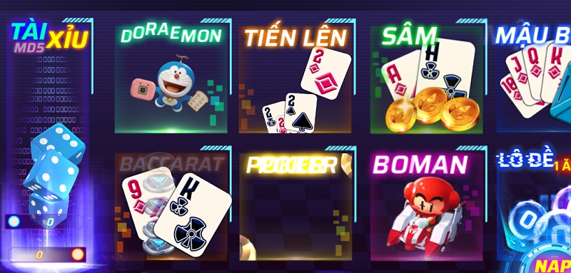 5 đầu game bài tại sảnh Casino hấp dẫn, chất lượng