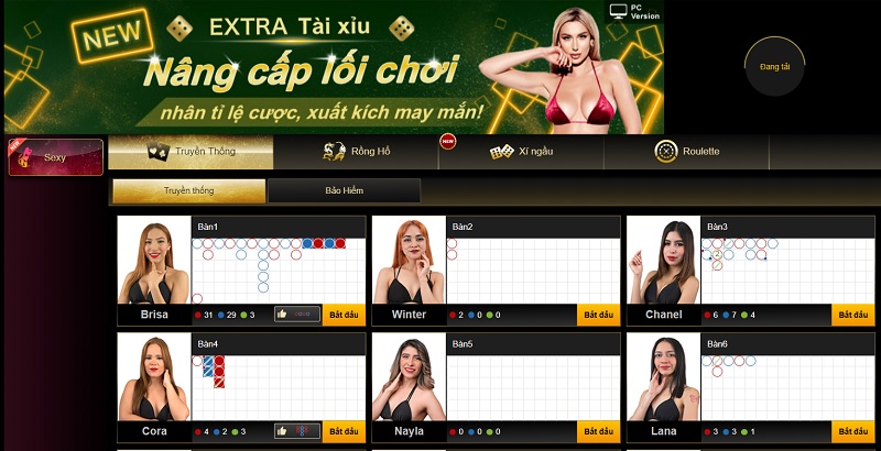 AE Sexy Casino - Sảnh live chất lượng hàng đầu thị trường Châu Á